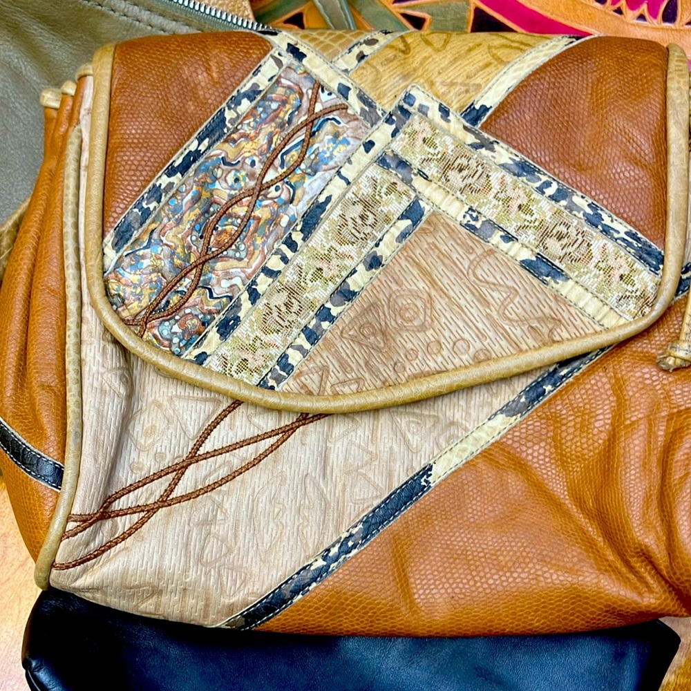 Vintage Park Avenue Leather Bag